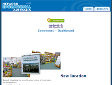 Tablet Screenshot of booklist.network-ed.com.au